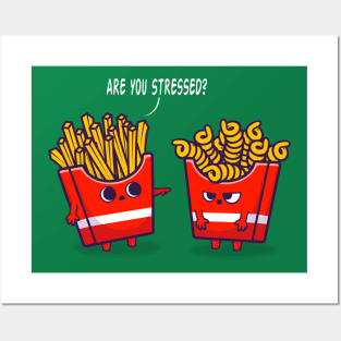 ARE YOU STRESSED? Posters and Art